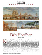 Deb Hoeffner Gallery Article in Bucks County Town & Country Living, Summer 2005