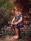 Amber Portrait in Oil Paint by Oil Portrait Illustrator Deb Hoefner 