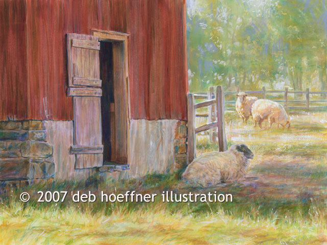  bucks county watercolor artist deb hoeffner